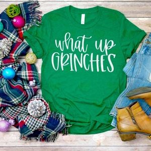 What’s Up Grinches graphic T-shirt